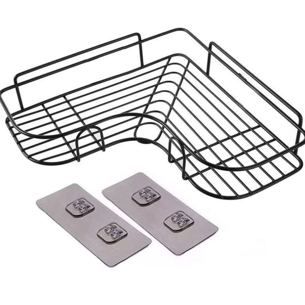 Corner Shelf Organizer – Wall-Mounted Space Saver for