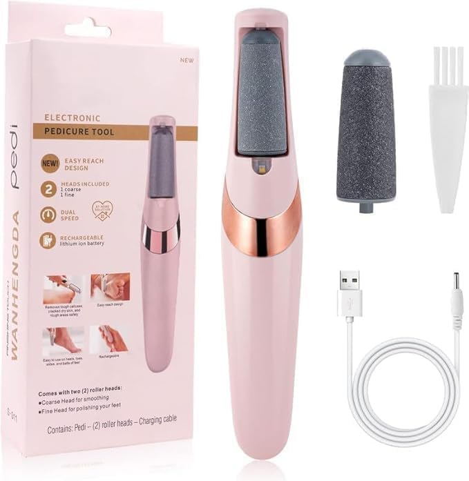 Finishing Touch Flawless Pedi Electronic Tool File and Callus Remover, Pedicure