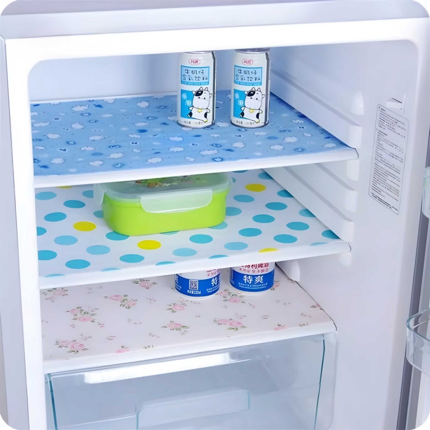 Anti Slip Foamic Sheets For Shelves Wardrobe Kitchen Cabinet Fridge, Table (Random Design)