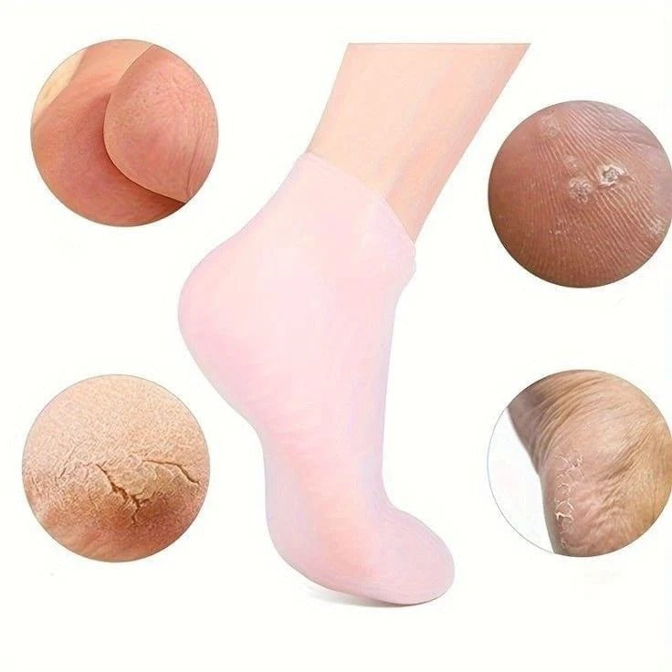 Silicone Moisturising Gloves & Socks