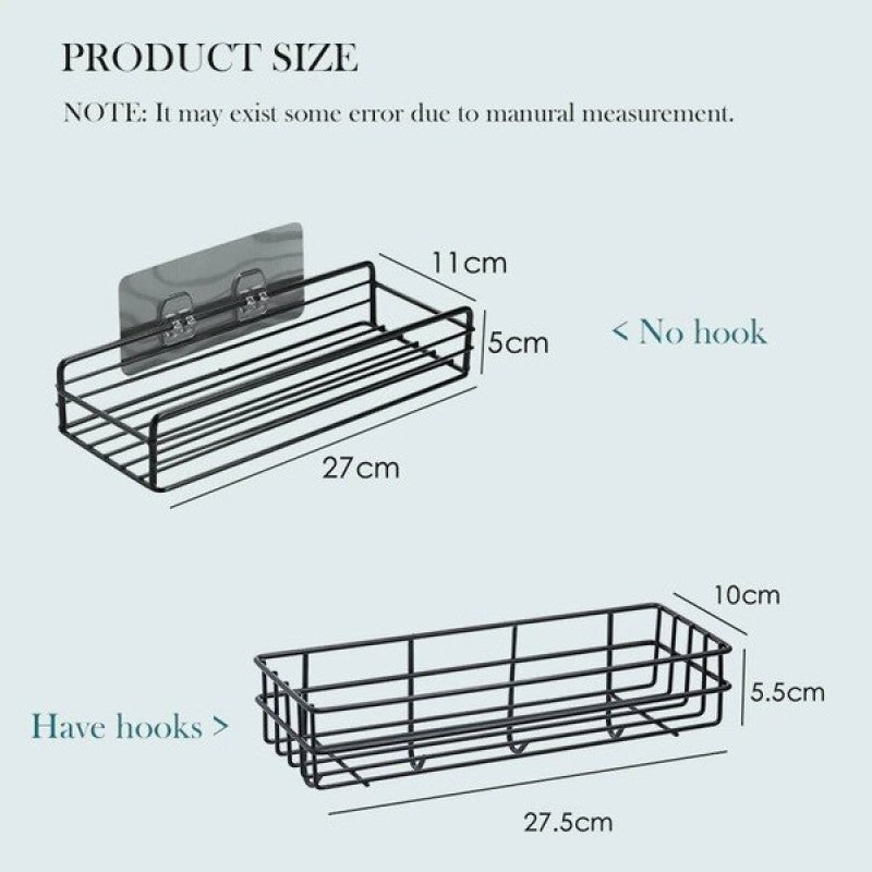 Mega Saver Pack – Set of 2 Luxury Wall Mounted Racks (Black + White)