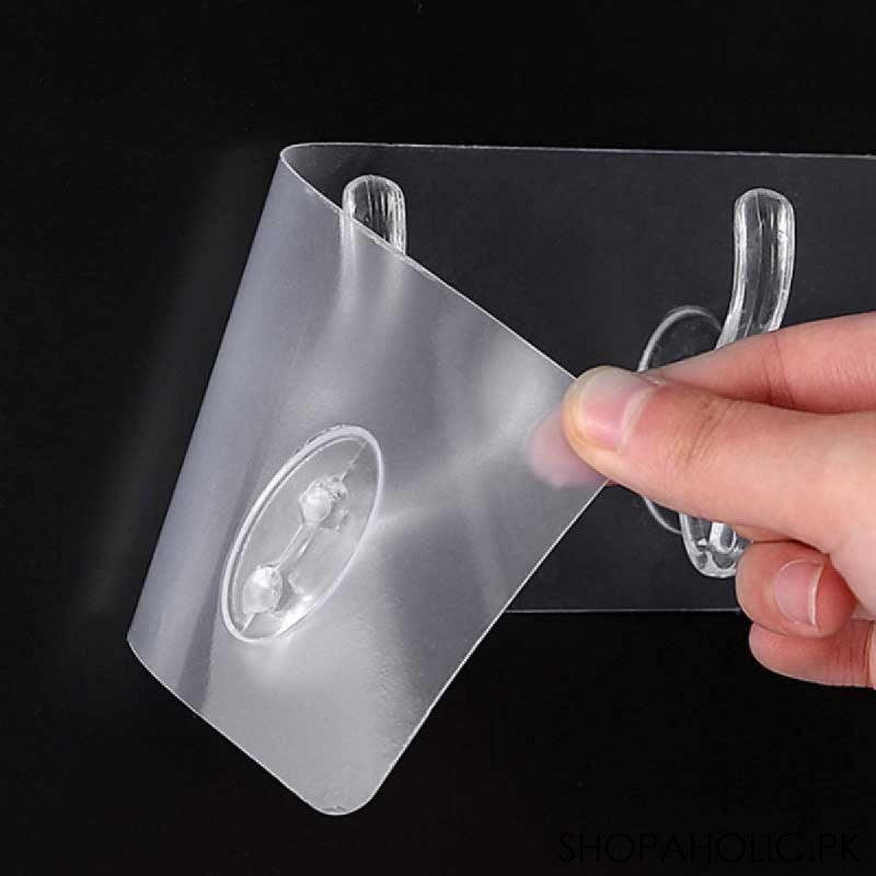 Self- Adhesive 6 Hooks Sticker Strip