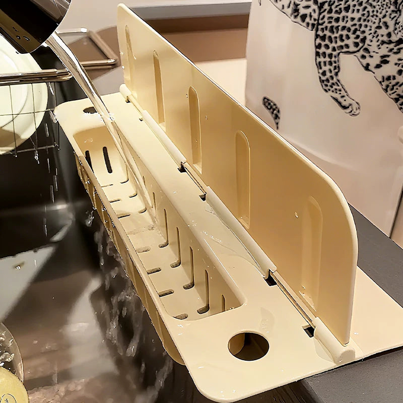 2 In 1 Kitchen Sink Splash Guard with Suction Cups