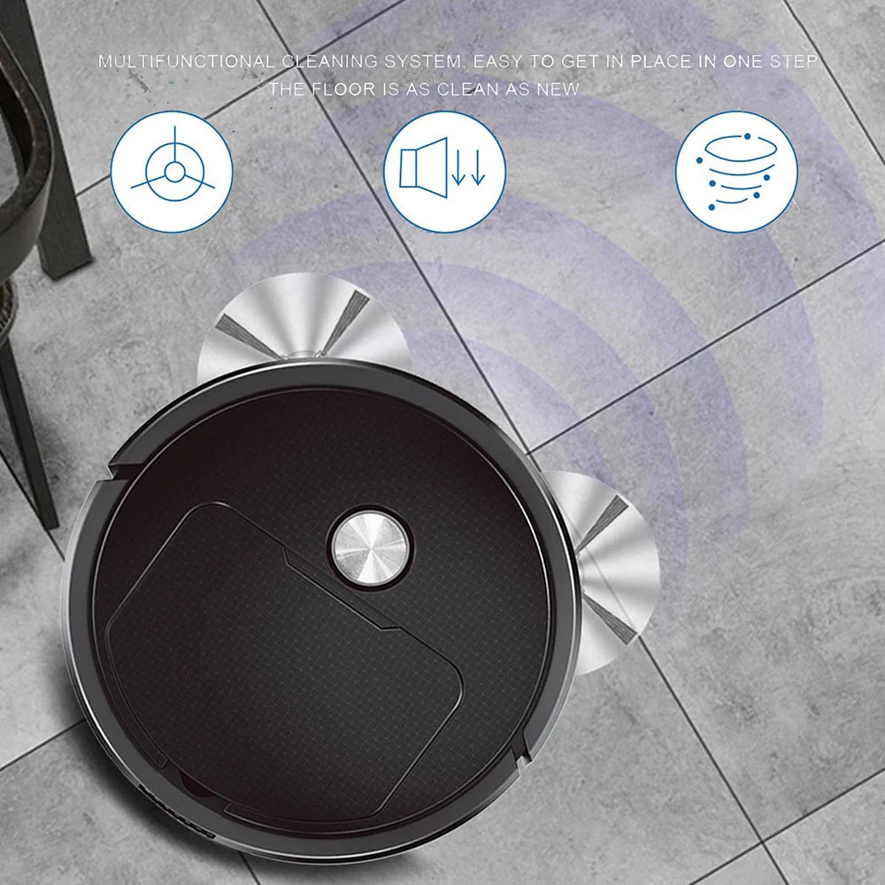 Sweeping Robot Mopping 3 In 1 Rechargeable