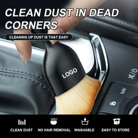 Premium Car Interior Dust Cleaning Soft Brus