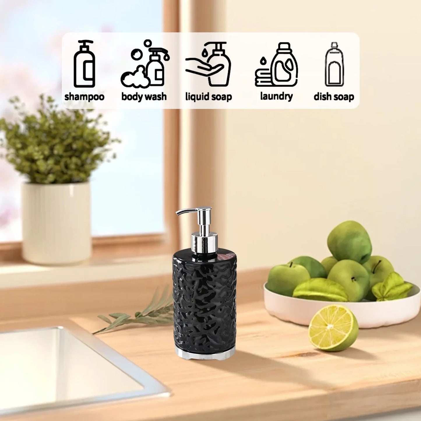 Luxury Diamond Acrylic Soap Dispenser