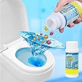 Powerful Sink&Drain Cleaner Powder-High-Efficiency Clog Remover with Fast Foaming, Kitchen Sewer Toilet Pipe Dredge Deodorant