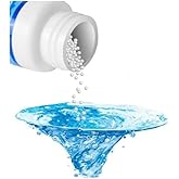 Powerful Sink&Drain Cleaner Powder-High-Efficiency Clog Remover with Fast Foaming, Kitchen Sewer Toilet Pipe Dredge Deodorant