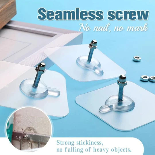 pack of 10 Punch-Free Screw Stickers