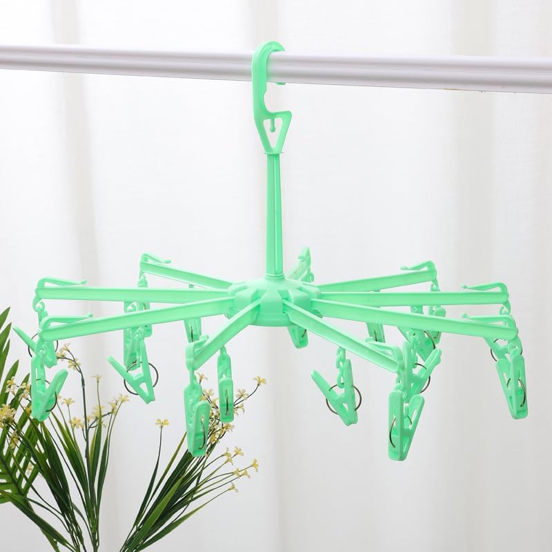 Folding Clothes Dryer Hanger Clothes