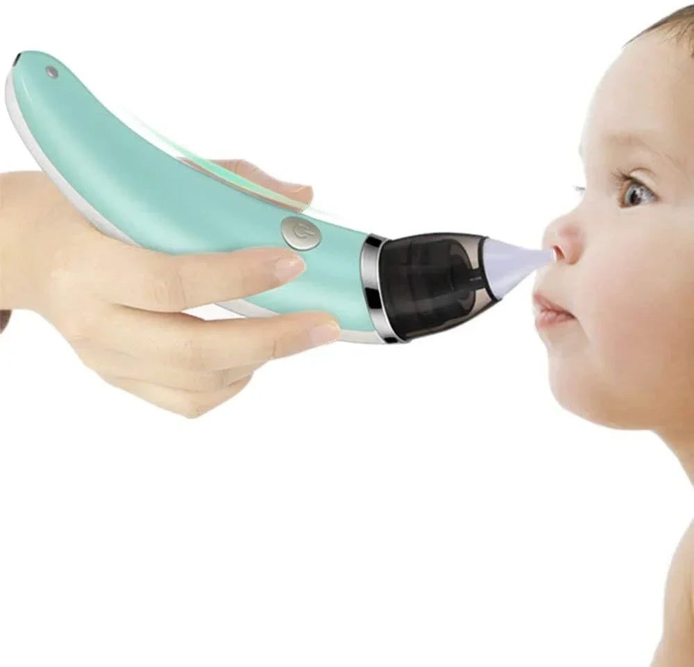 BABIES BLOOM Baby Nasal Aspirator Electric Safe Hygienic Nose Cleaner for Newborns and Toddlers