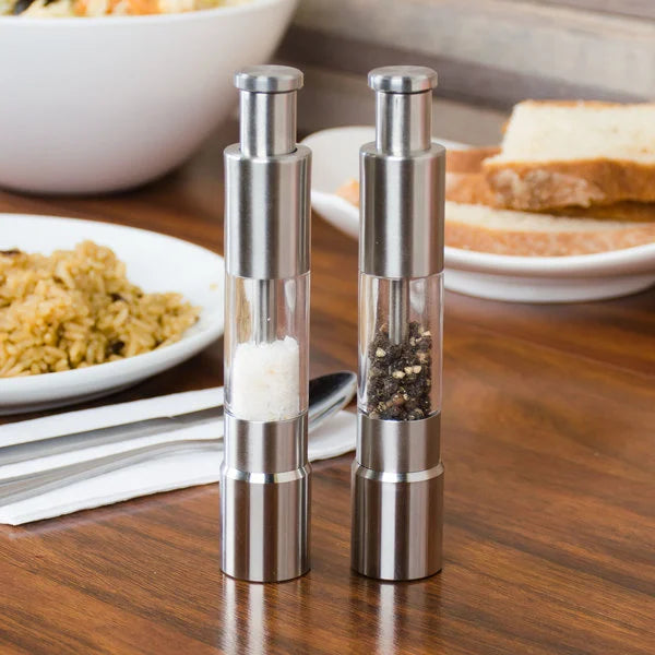 🔥 Luxury Stainless Steel Salt & Pepper Grinder 🔥