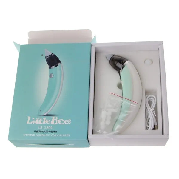 BABIES BLOOM Baby Nasal Aspirator Electric Safe Hygienic Nose Cleaner for Newborns and Toddlers