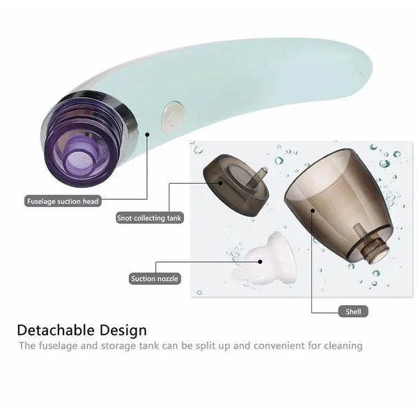 BABIES BLOOM Baby Nasal Aspirator Electric Safe Hygienic Nose Cleaner for Newborns and Toddlers
