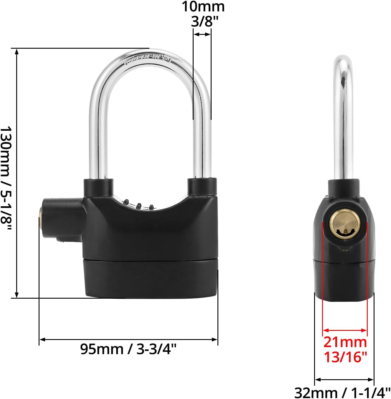 Anti-Theft Alarm Lock