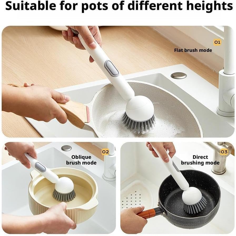 2-in-1 Automatic Liquid Soap Dispensing Brush