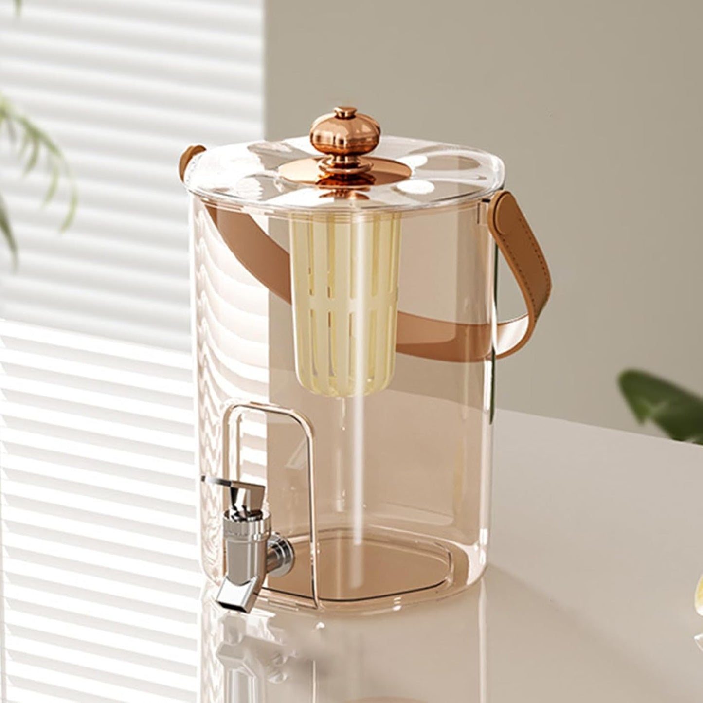 5L Luxury Acrylic Drink Dispenser with Infuser