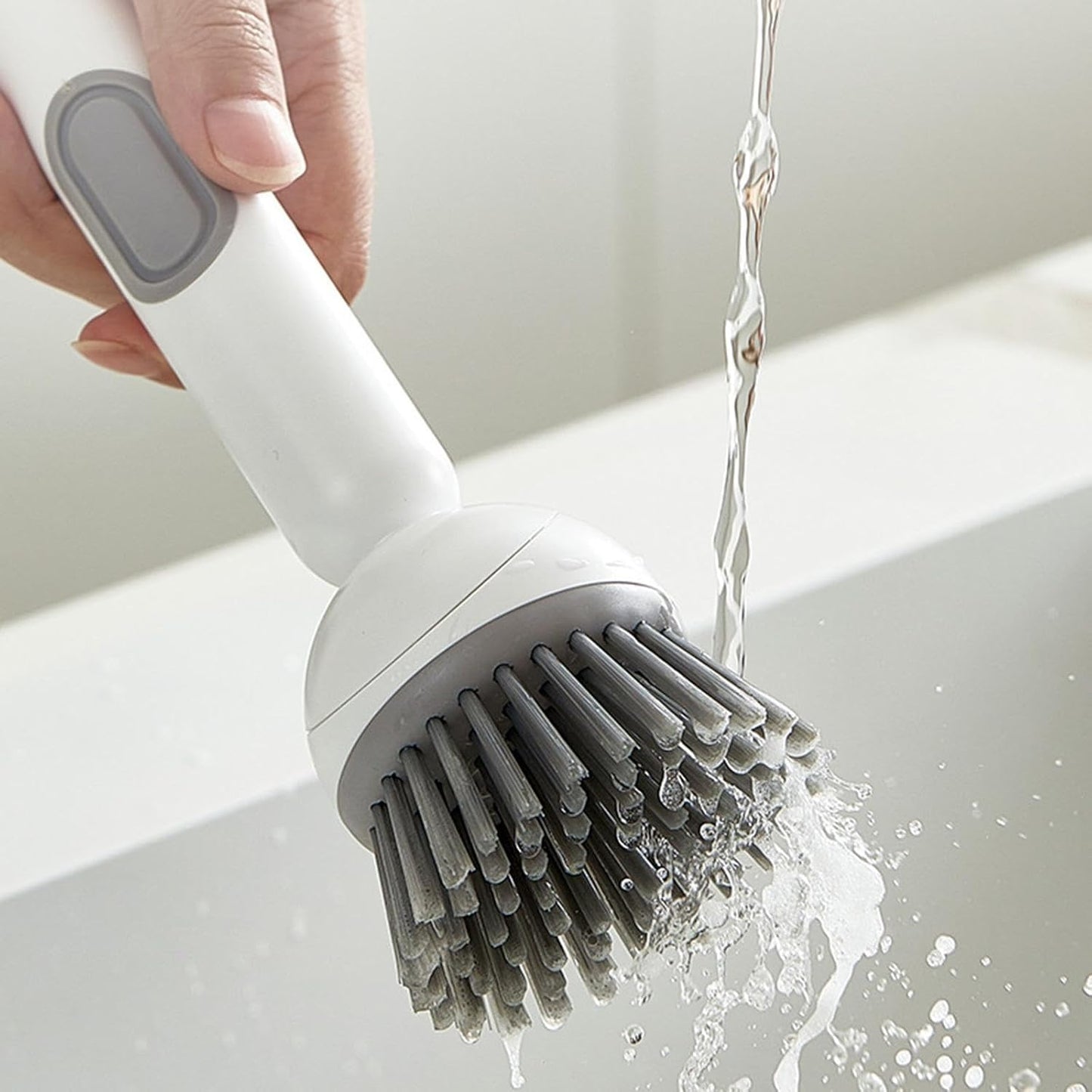 2-in-1 Automatic Liquid Soap Dispensing Brush