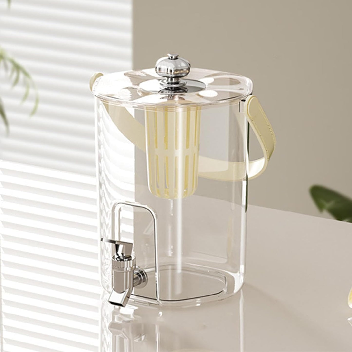 5L Luxury Acrylic Drink Dispenser with Infuser