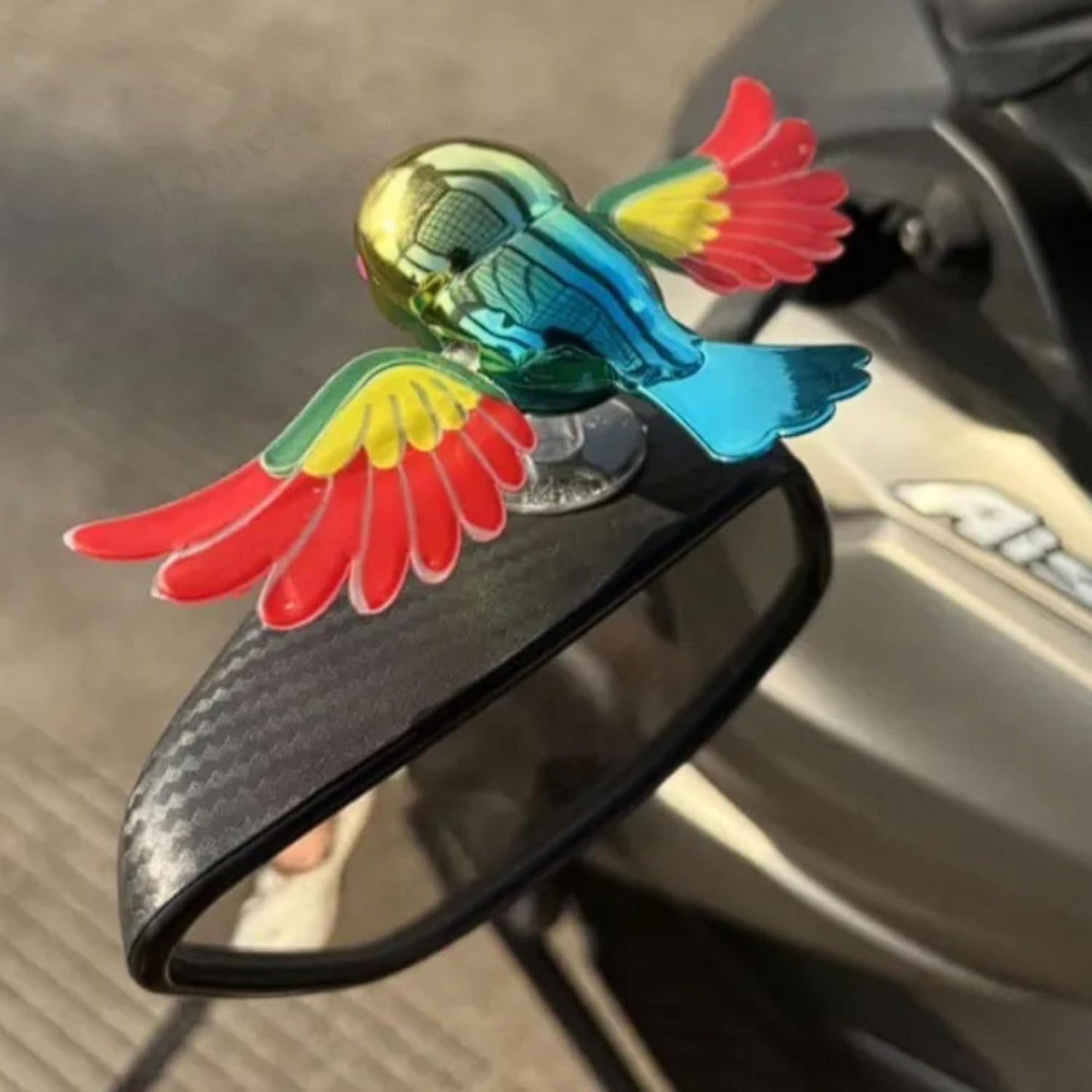 Flying Bird Car & Bike Decoration with Flapping Wings