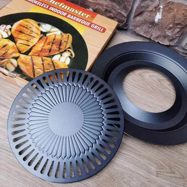 IMPORTED Non-Stick Smokeless Indoor BBQ Grill 32 CM