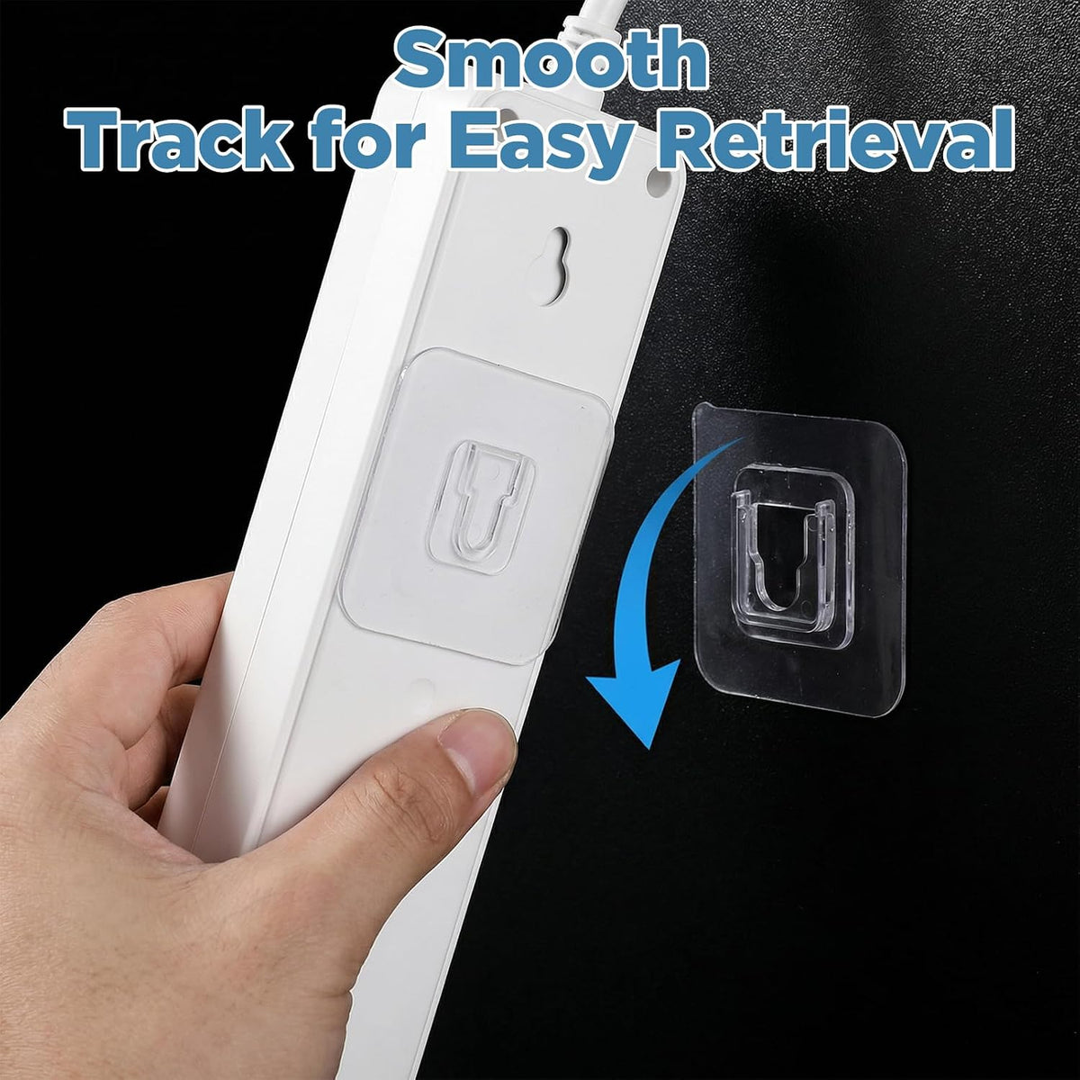 Magic Double-Sided Wall Hooks – Strong Grip No Drill