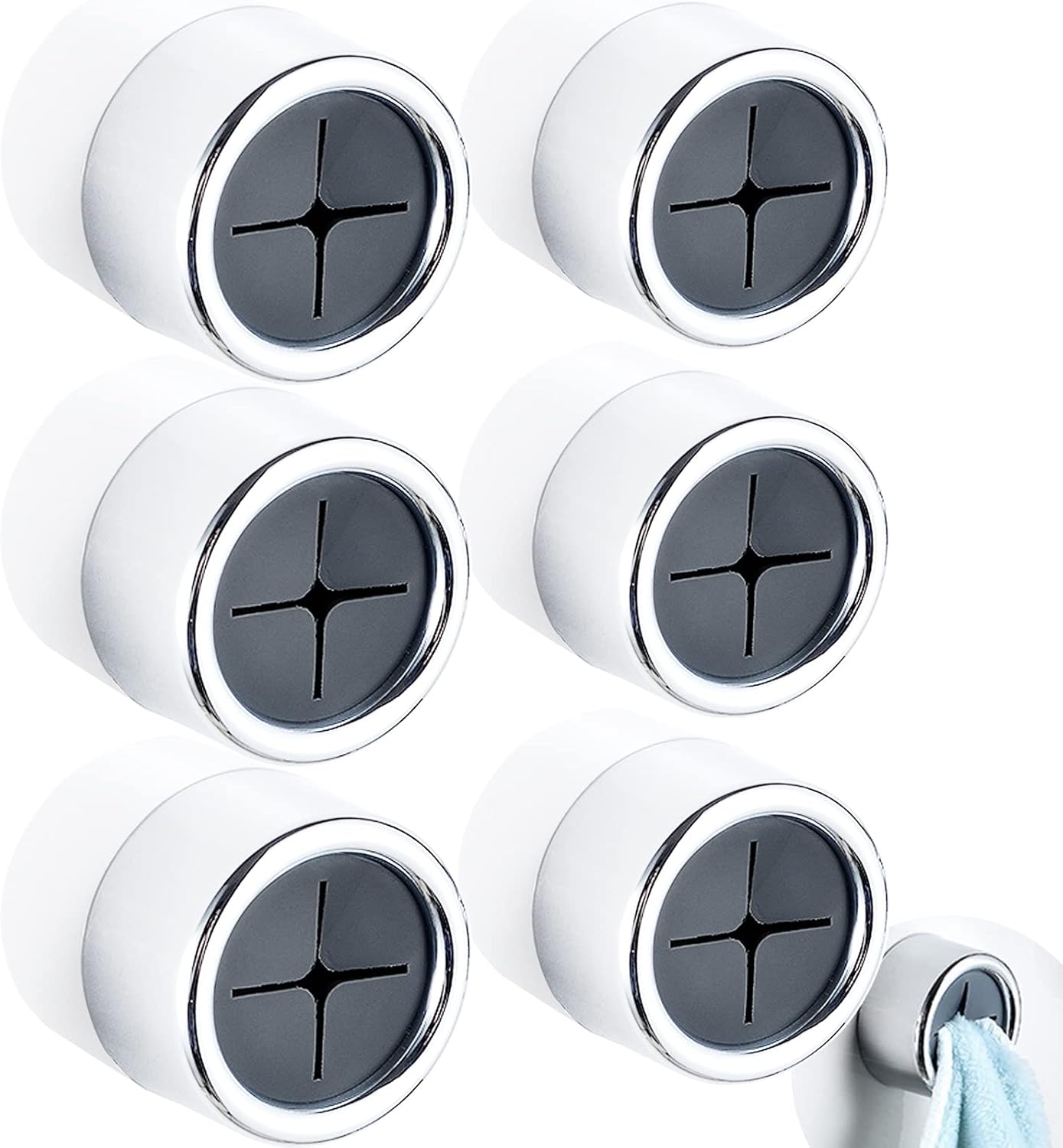 Magic Towel Holder – Self-Adhesive Push & Grip Hook