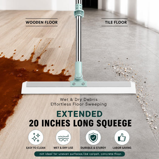 Silicone Magic Broom Floor Wiper