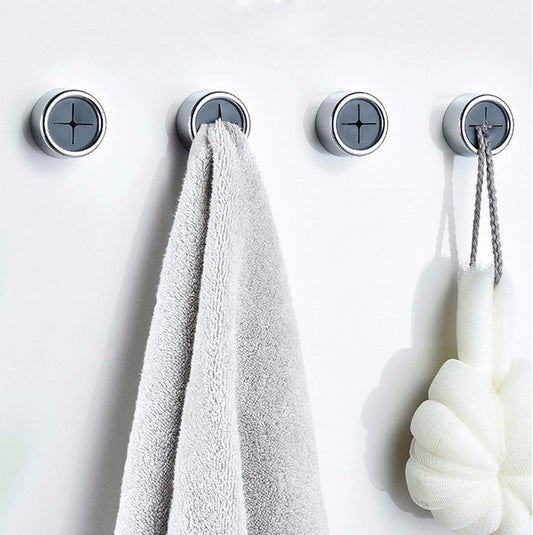 Magic Towel Holder – Self-Adhesive Push & Grip Hook