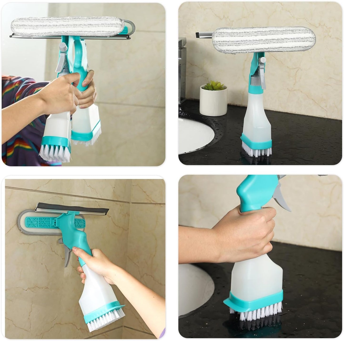 4 in 1 Window Cleaning Kit,