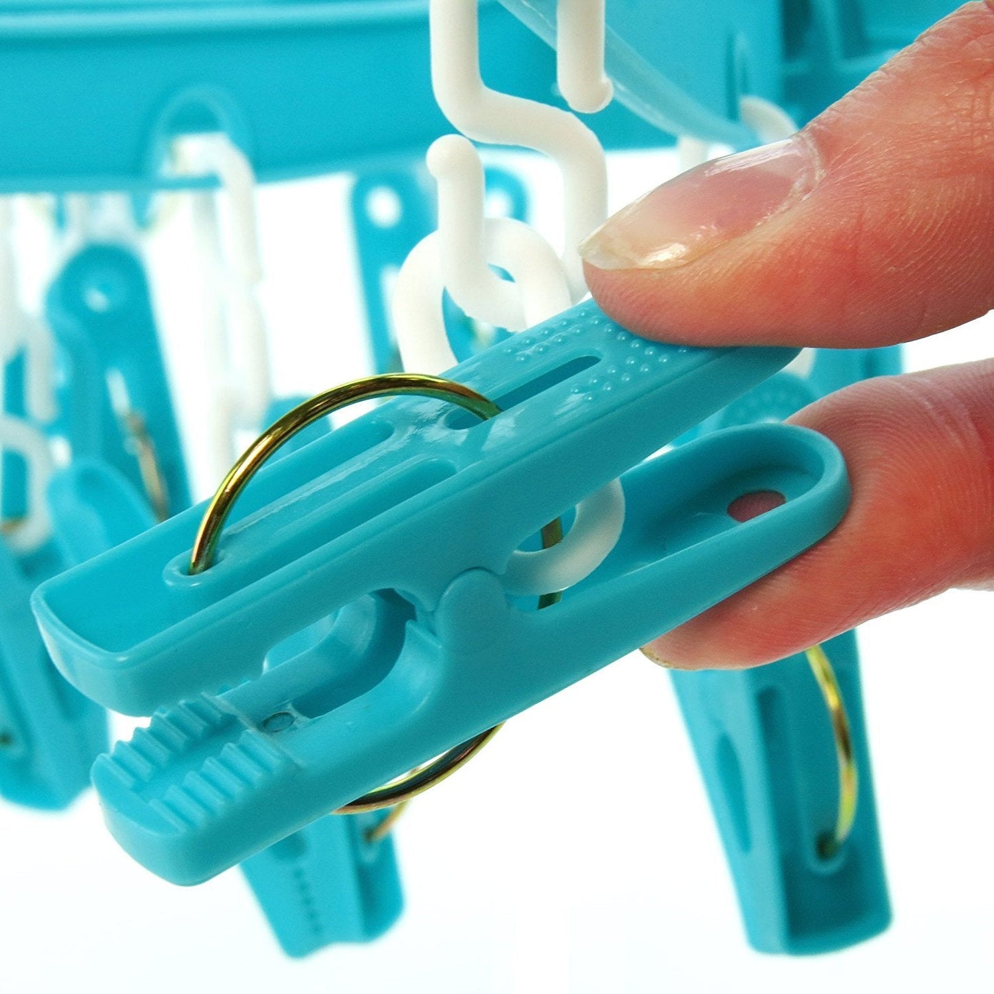 Folding Clothes Dryer Hanger Clothes