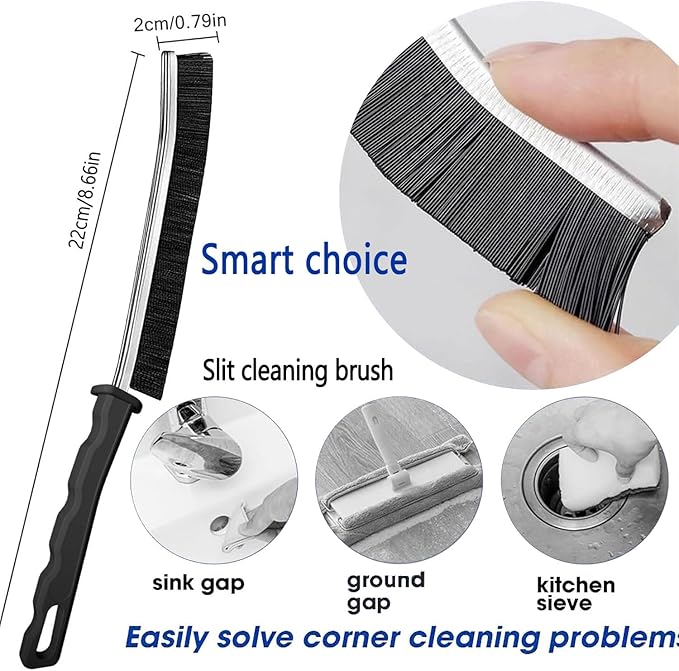 Gap Cleaning Brush, Dead Corners Multifunctional Brushes,Bathroom Crevice Gaps Cleaning Brush