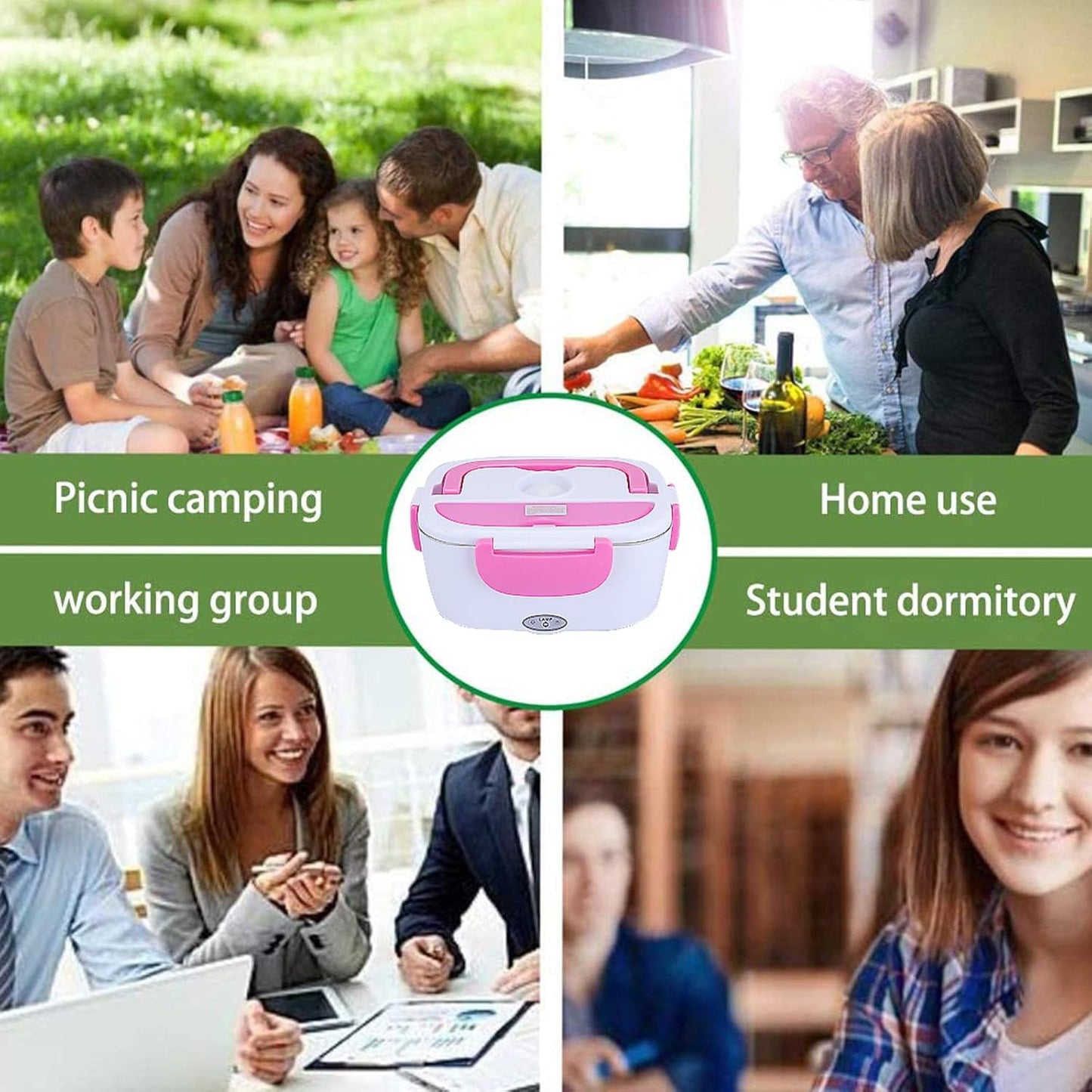 Ultimate 2-in-1 Electric Heating Lunch Box