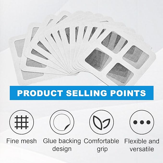 Multifunctional  Self Adhesive Floor Drain Sticker Patch For Kitchen Bathroom Sink Strainer