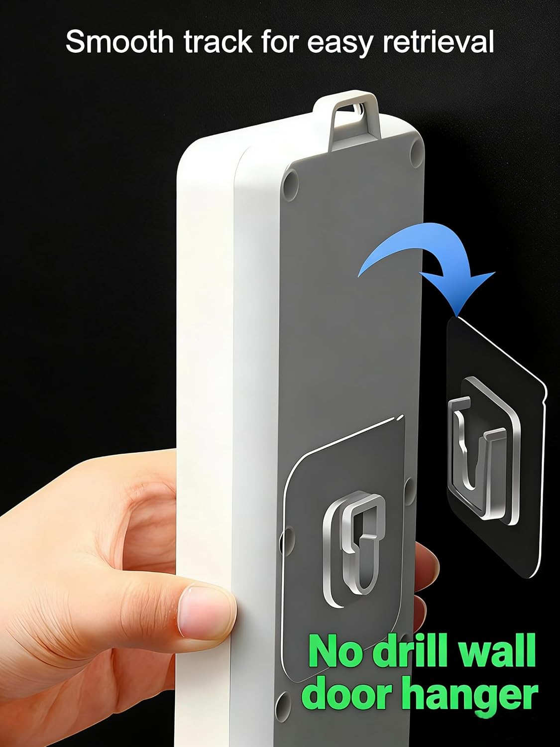 Magic Double-Sided Wall Hooks – Strong Grip No Drill