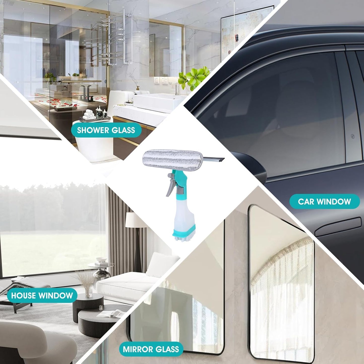 4 in 1 Window Cleaning Kit,