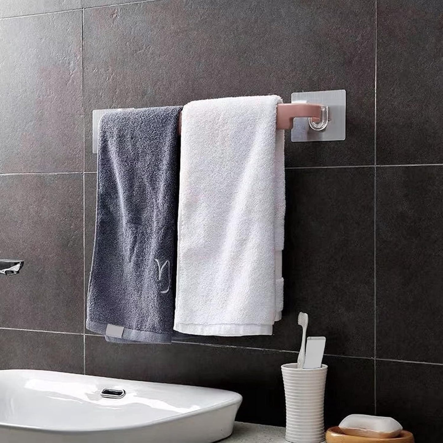 Multipurpose Wall-Mounted Space-Saving Storage Rack