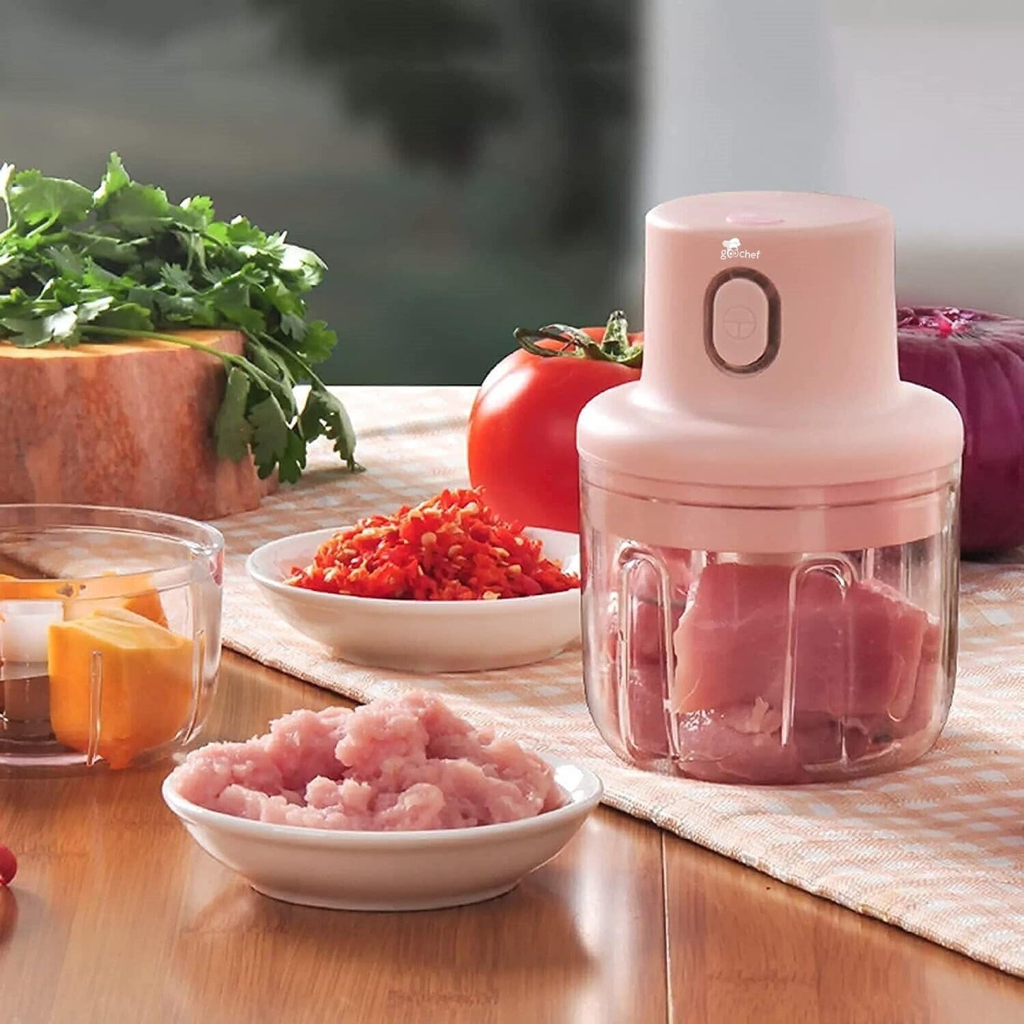 🥗 Wireless Electric Food Chopper 250ML  🥗