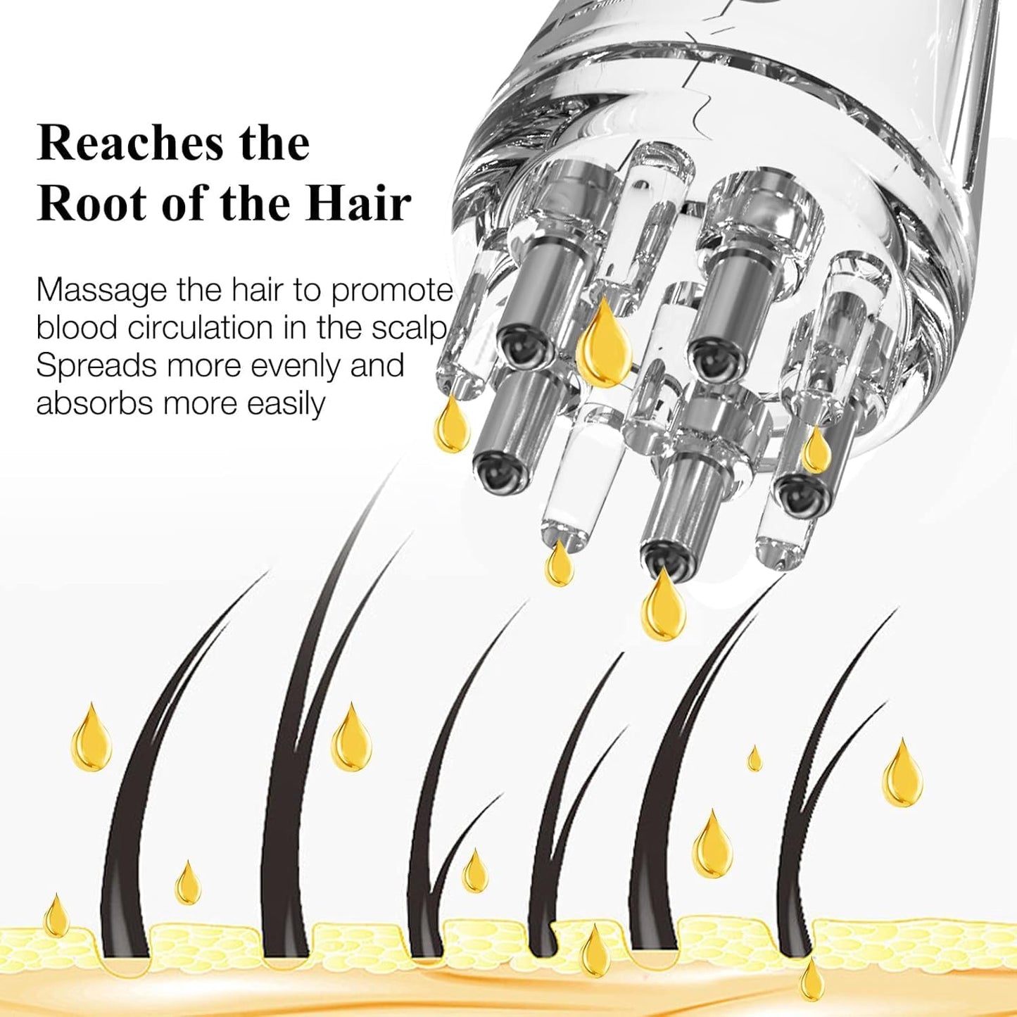 Hair Oil applicator, Scalp Applicator