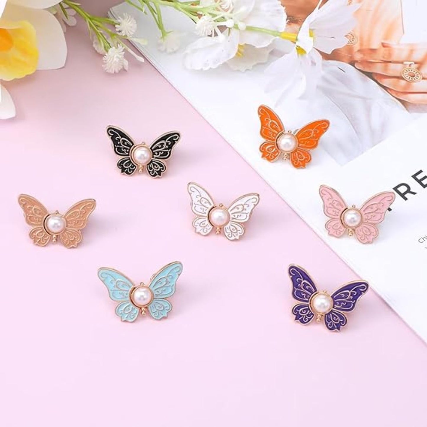 Detachable Butterfly Clips