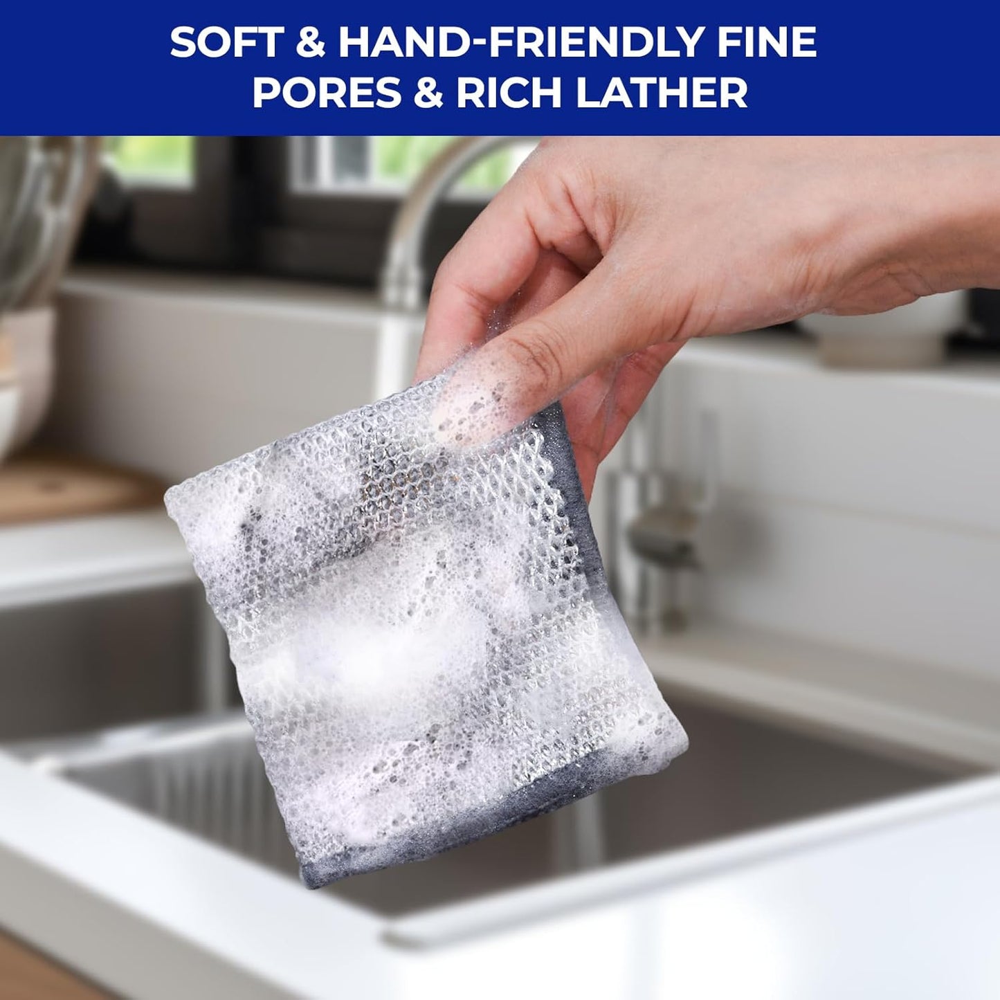 Magic Cleaning Cloth Kitchen Dish Washing Steel Wire