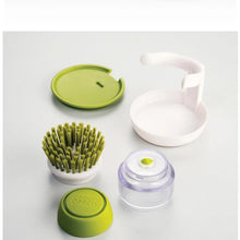 PREMIUM Dish Washing Brush With Liquid Soap Dispenser