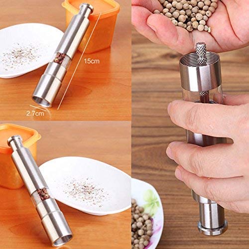 🔥 Luxury Stainless Steel Salt & Pepper Grinder 🔥
