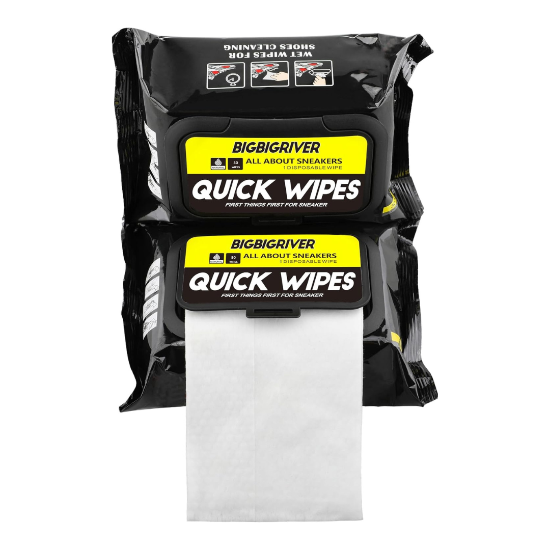 Disposable Shoe and bags Cleaning Wet Wipes For Quick Shine