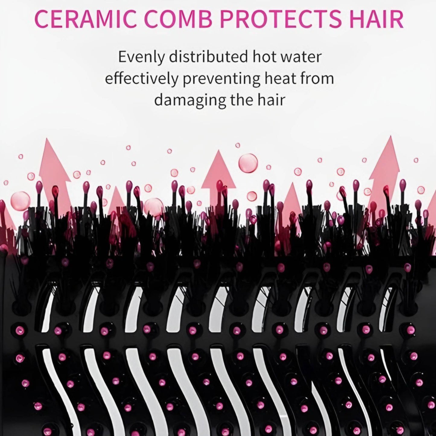 3 in 1 One Step Hair Dryer & Volumizer Brush, Hair Curler & Brush Dryer + Styler Hair Straightener