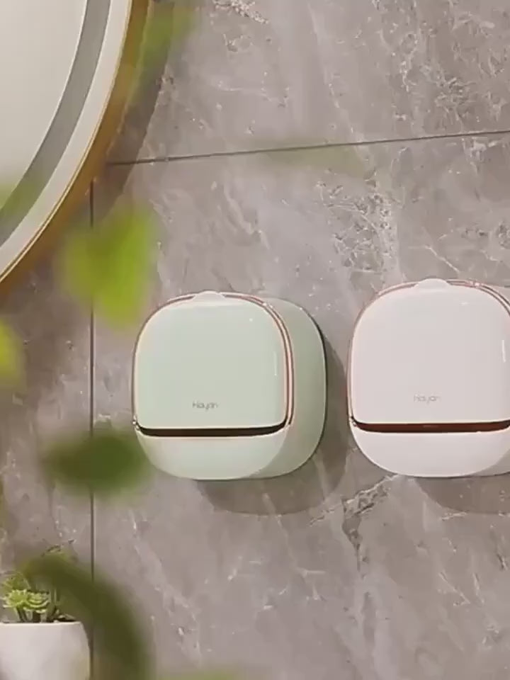 🛁 Luxury Wall Soap Holder with Drain Tray | Keeps Soap Dry
