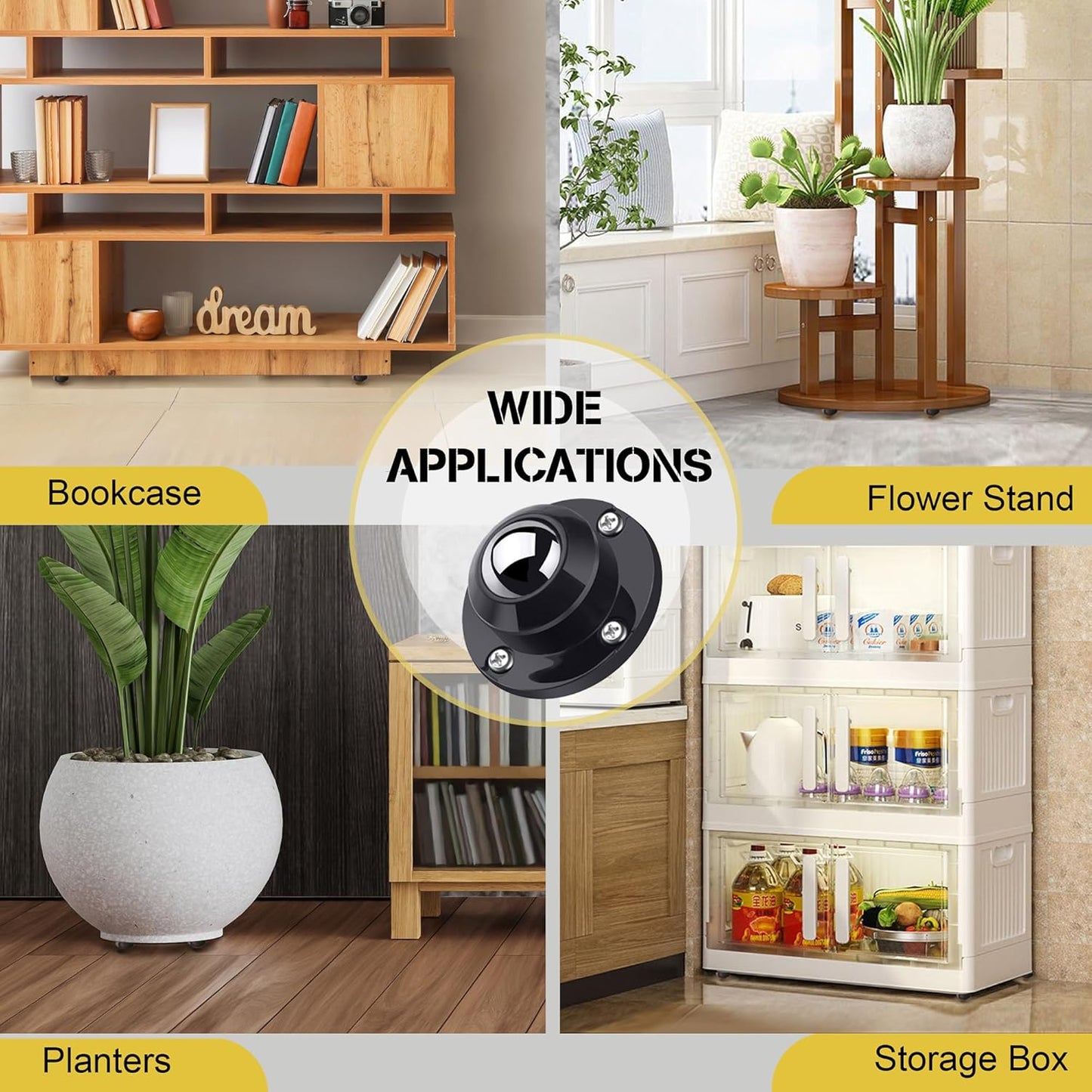 360° Roller Wheels – Furniture & Appliance Movers