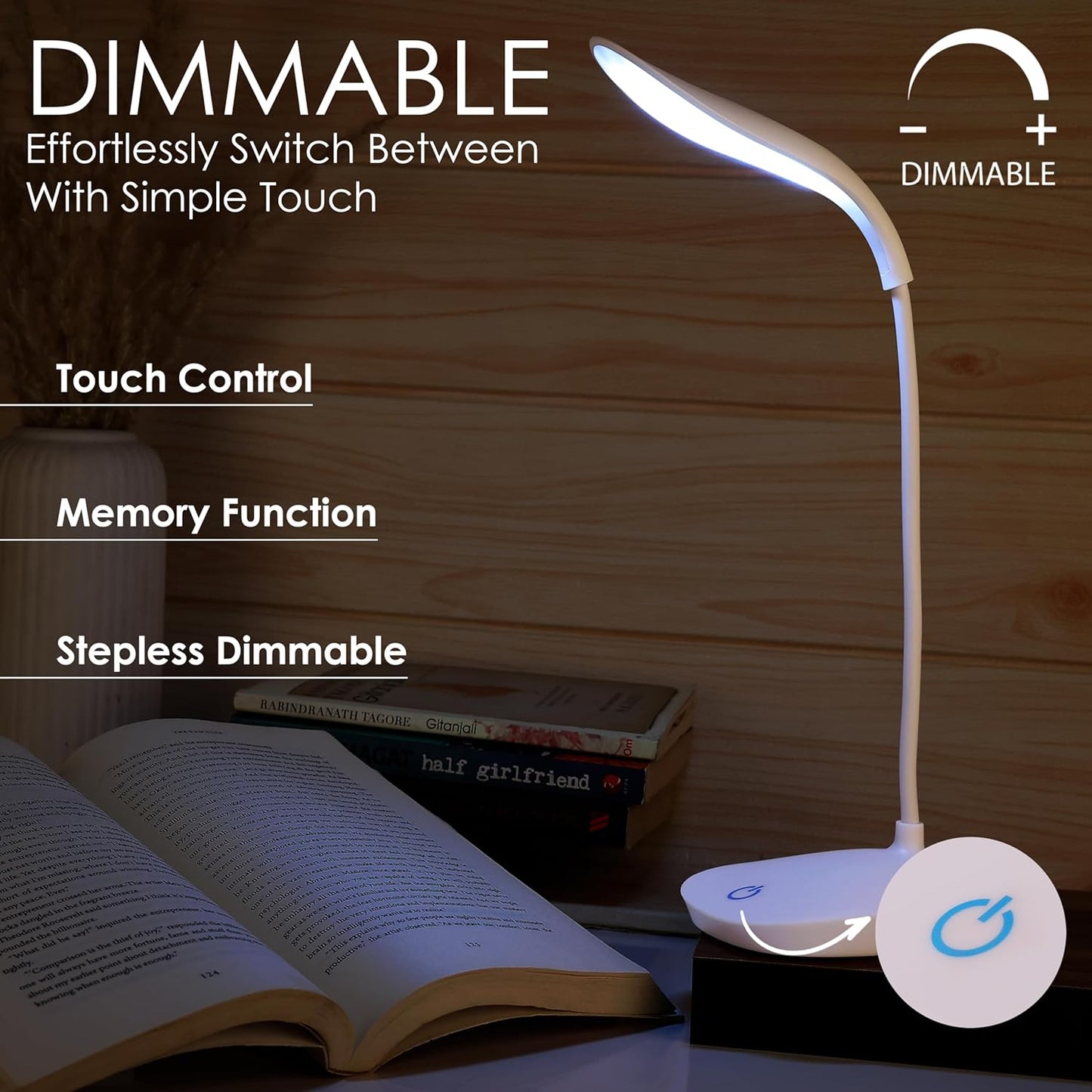 Flexible portable Eye-Caring Led Dask Lamp