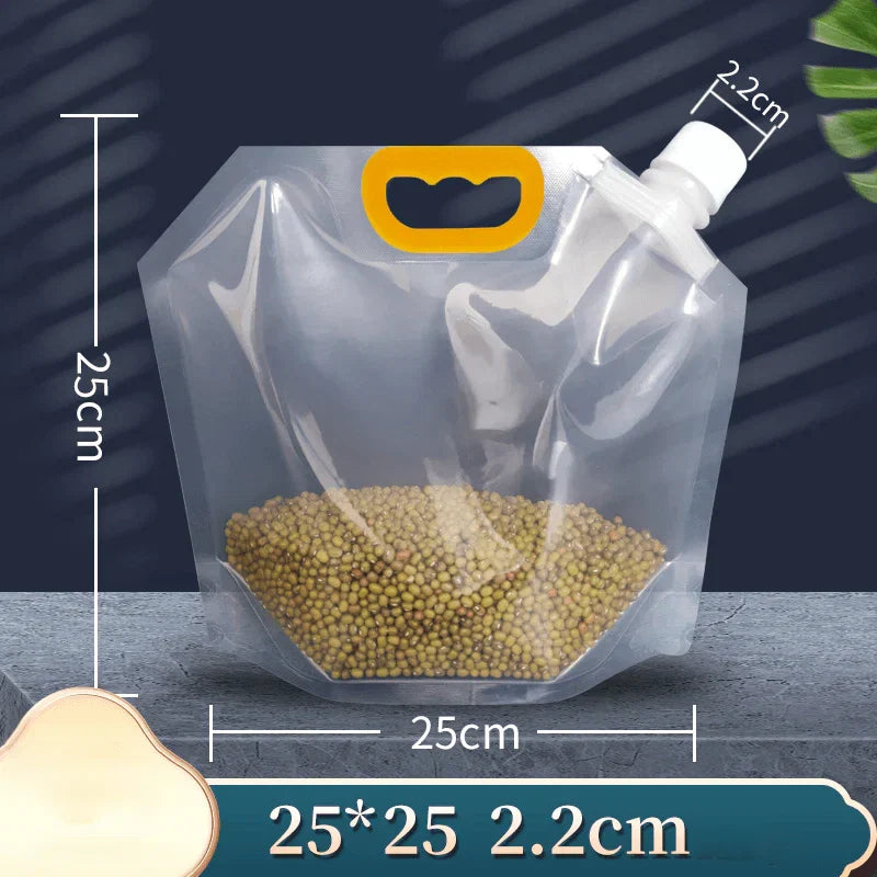 Grain Moisture-proof Sealed Bag (2.5L) ( Free Funnel )