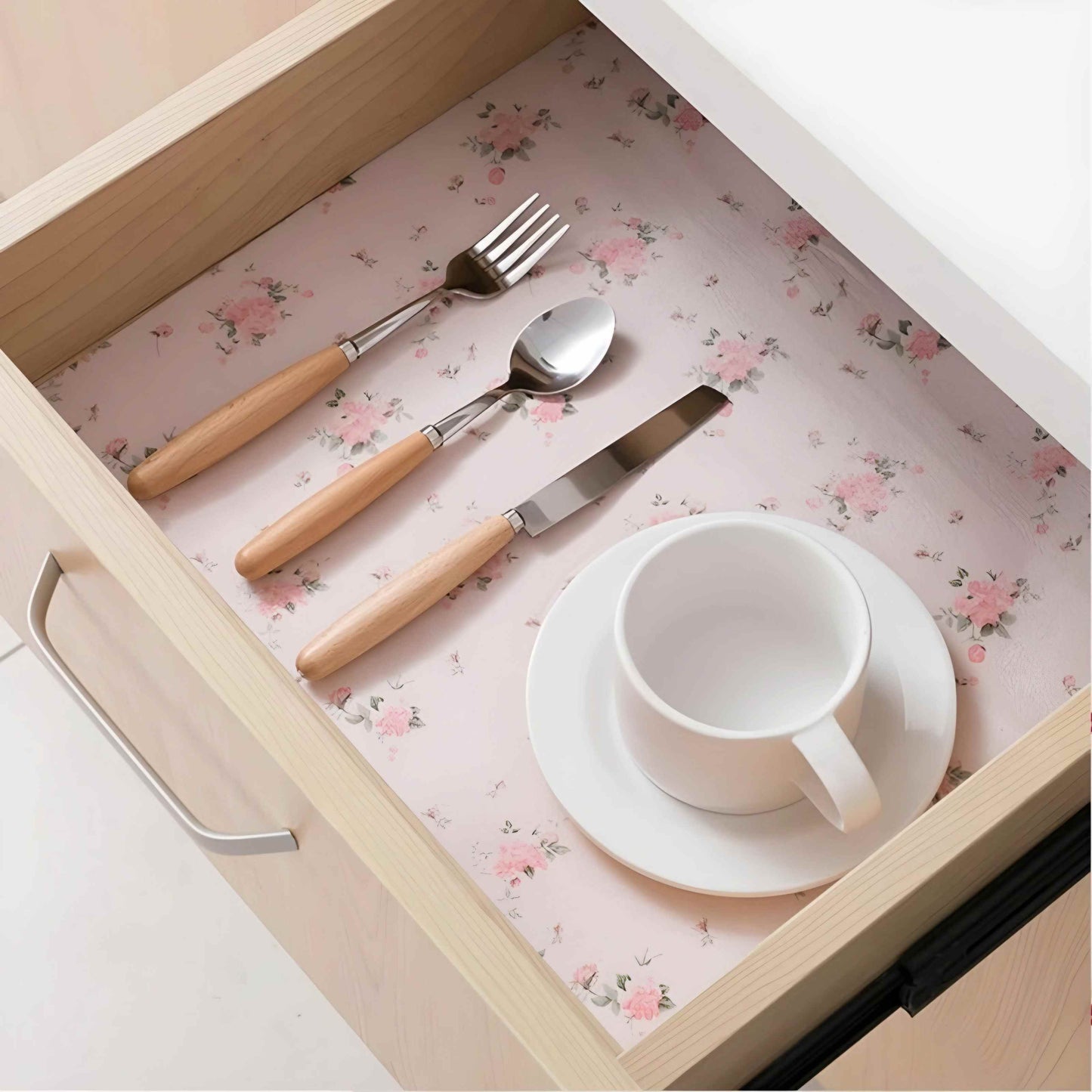 Anti Slip Foamic Sheets For Shelves Wardrobe Kitchen Cabinet Fridge, Table (Random Design)